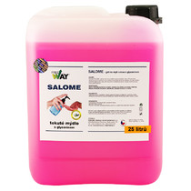 Tekuté mýdlo SALOME na ruce s glycerínem - růžové 25 l